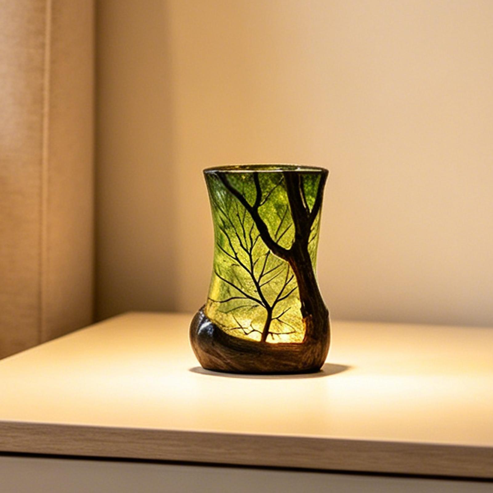Lighting Decor For Room - Bedside Table Lamp Forest Nightlight Decorative