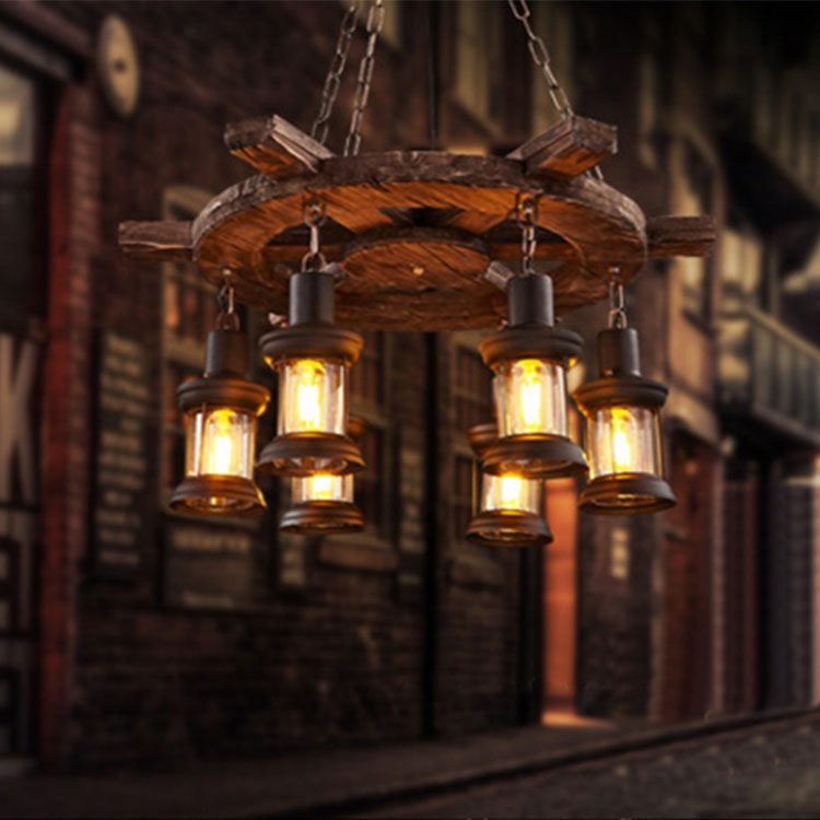 Lighting Decor For Living Room - Antique Style Interior Decoration Hanging Light