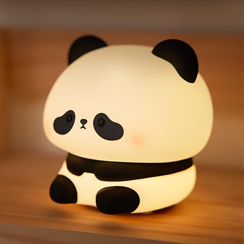 Lighting Decoration - Panda-themed Christmas gifts,Timable night lights,Charging bedside