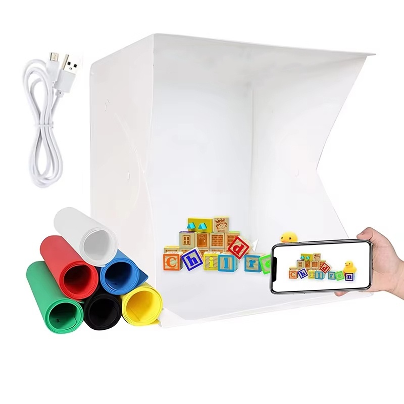 Lighting Gallery - Folding Lightbox Portable Photography LED Photo