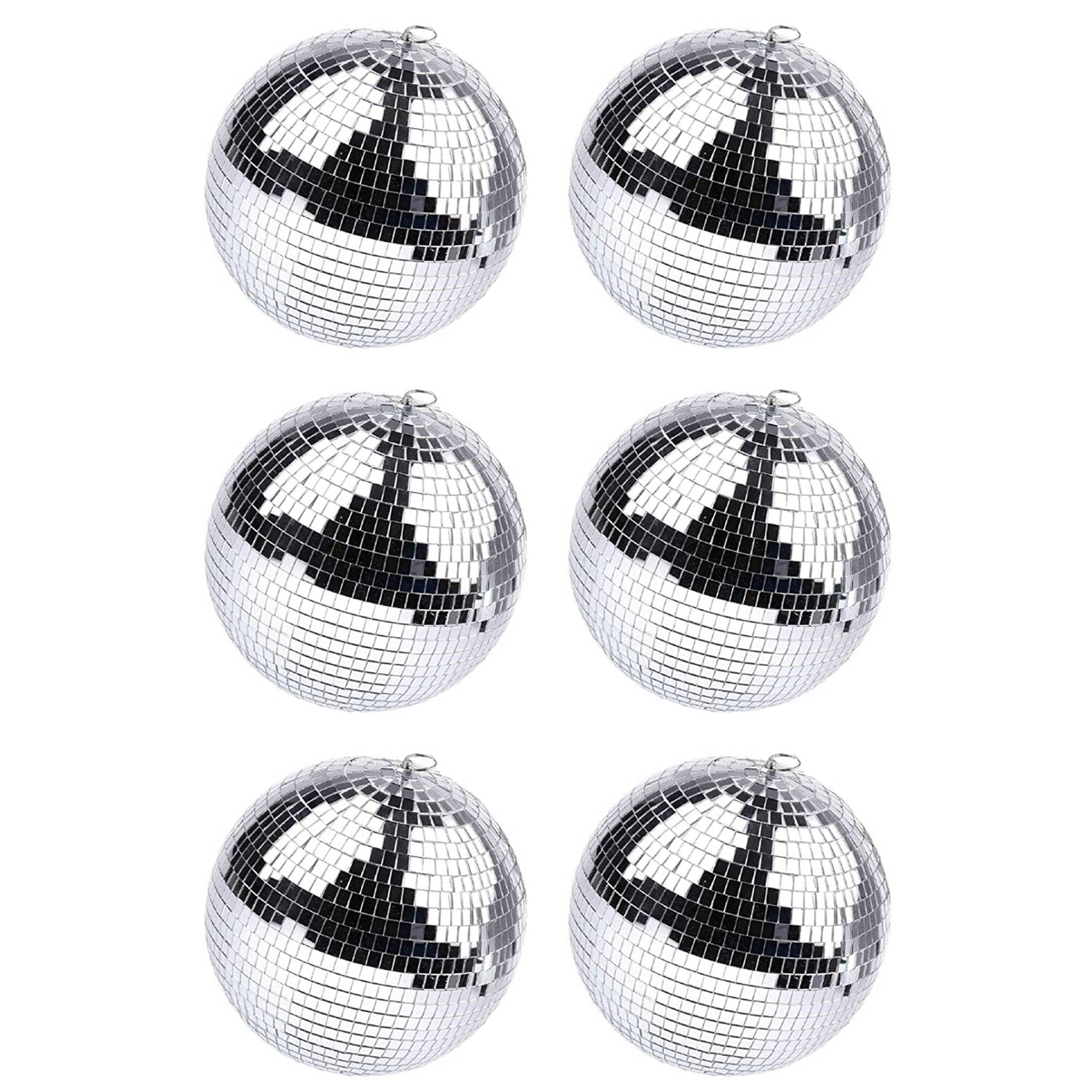 AA05 6X Silver Mirror Disco Ba - Lighting Effect Home Decor recension och pris
