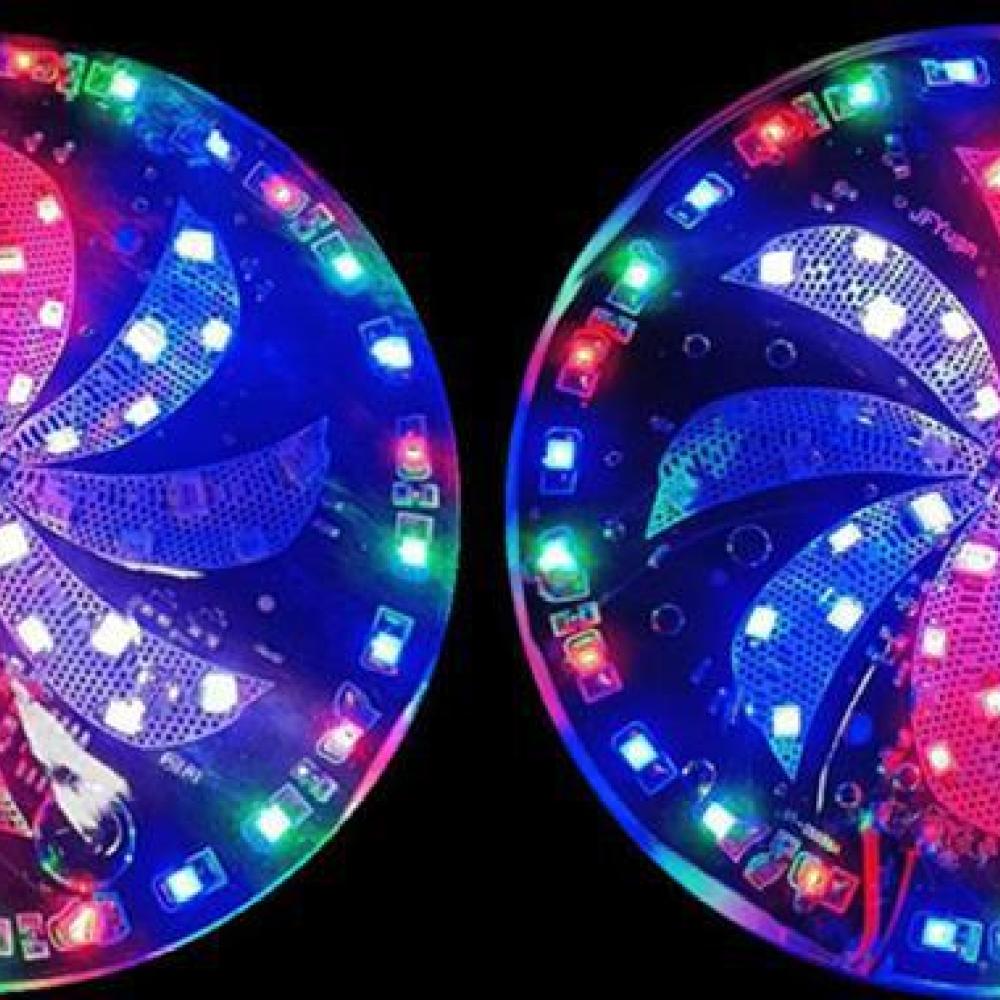 12V Colorful Windmill LED Car  - Decor Kart Lighting recension och pris