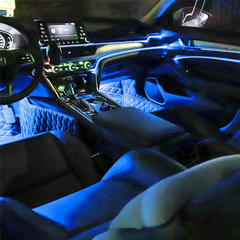 2M Car Interior LED Strip Ligh - Lighting Decor Inc recension och pris