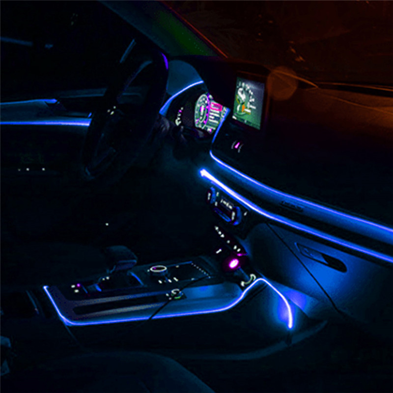 2M Car Interior LED Strip Ligh - Lighting Decor Inc recension och pris