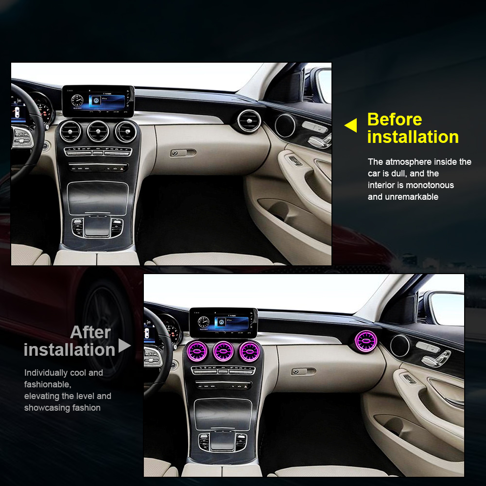 For Mercedes Benz W205 C-Class - Lighting Decor Inc recension och pris