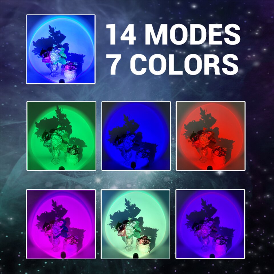 Colorful Gradient USB Sunset L - Lighting Gallery recension och pris