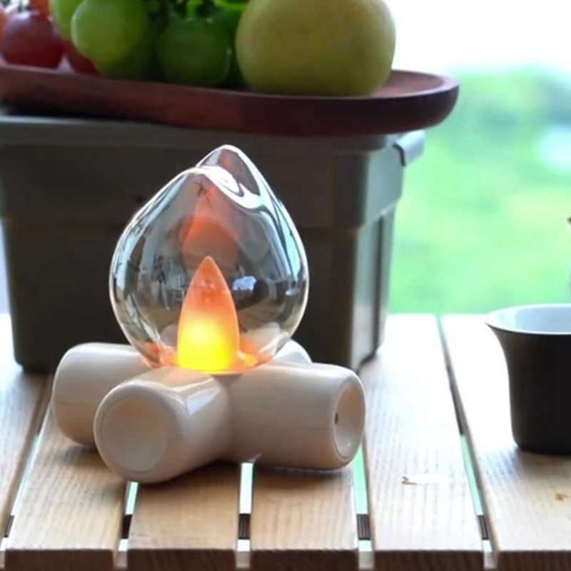 LED Flame Fire Light Bulb Beds - Lighting Effect Home Decor recension och pris