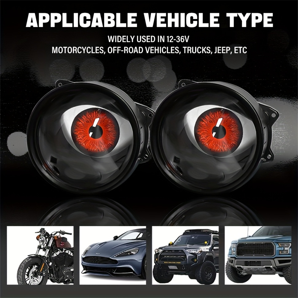  6-Mode Led Dynamic Devil Eye - Lighting Decoration recension och pris