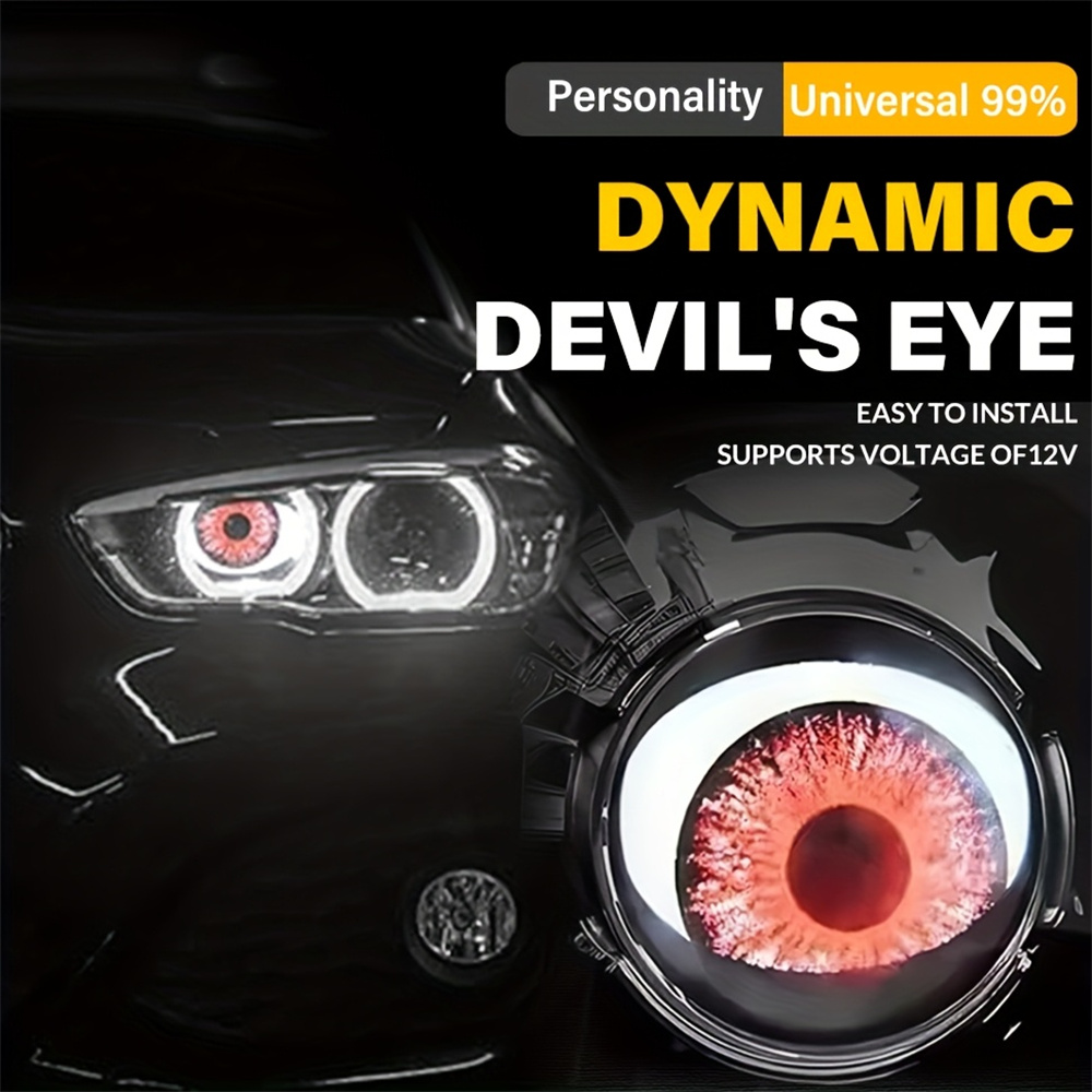  6-Mode Led Dynamic Devil Eye - Lighting Decoration recension och pris