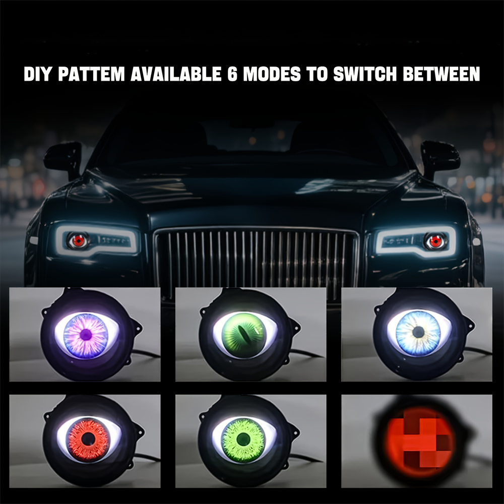  6-Mode Led Dynamic Devil Eye - Lighting Decoration recension och pris
