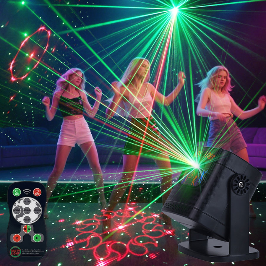 YSHR10 60 Patterns R&G Laser B - Lighting Effect Home Decor recension och pris