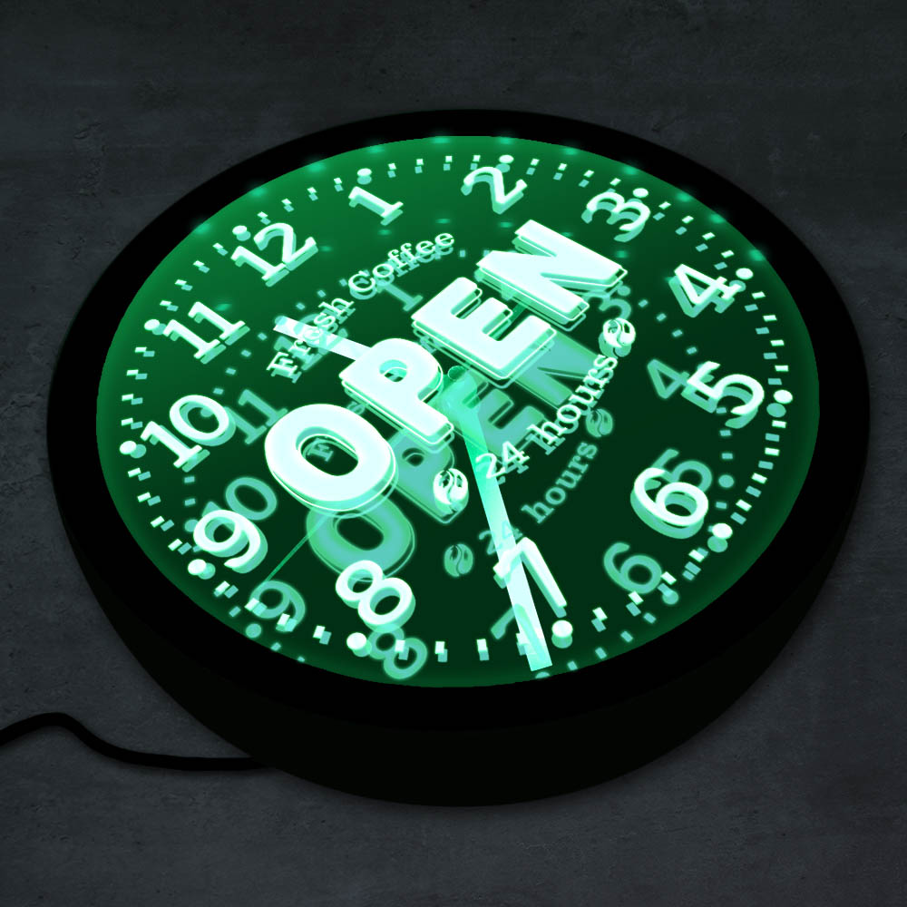 Fresh Coffee Open 24 Hours LED - Decor Lighting Opening Hours recension och pris
