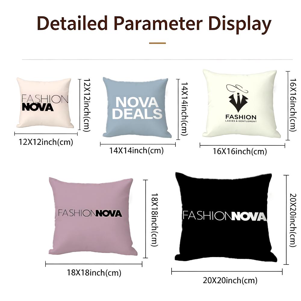 Brand FFashion Nova Cushion Co - Nova Decor & Lighting Vase Glass Brun 26Cm recension och pris