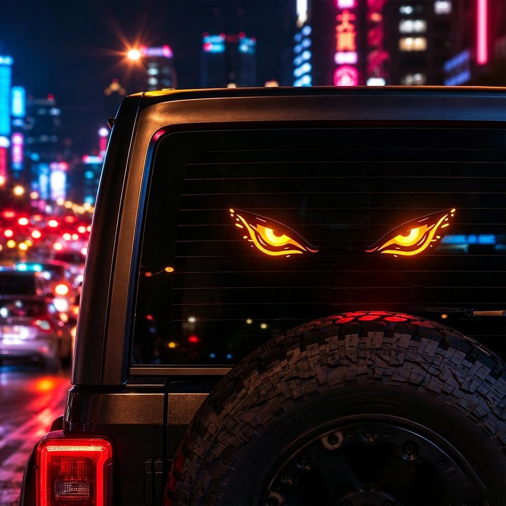 Demon Eye Car Neon Lights Sola - Lighting Decor Inc recension och pris