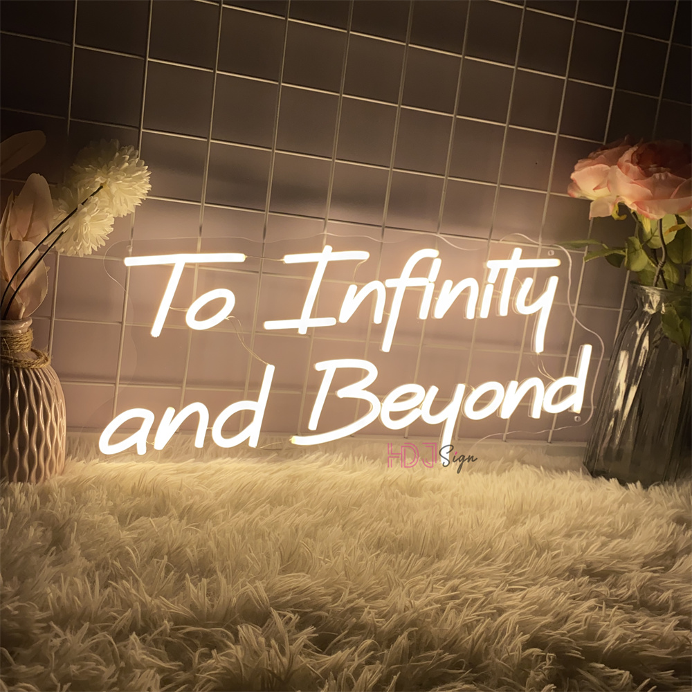To infinity and beyond Neon Le - Lighting Decor And Beyond recension och pris