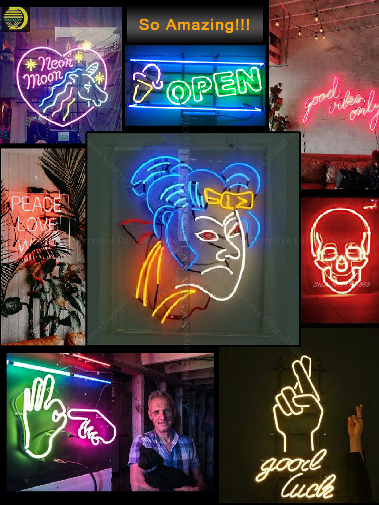 Neon Sign Drive Thru Open 24 H - Decor Lighting Opening Hours recension och pris