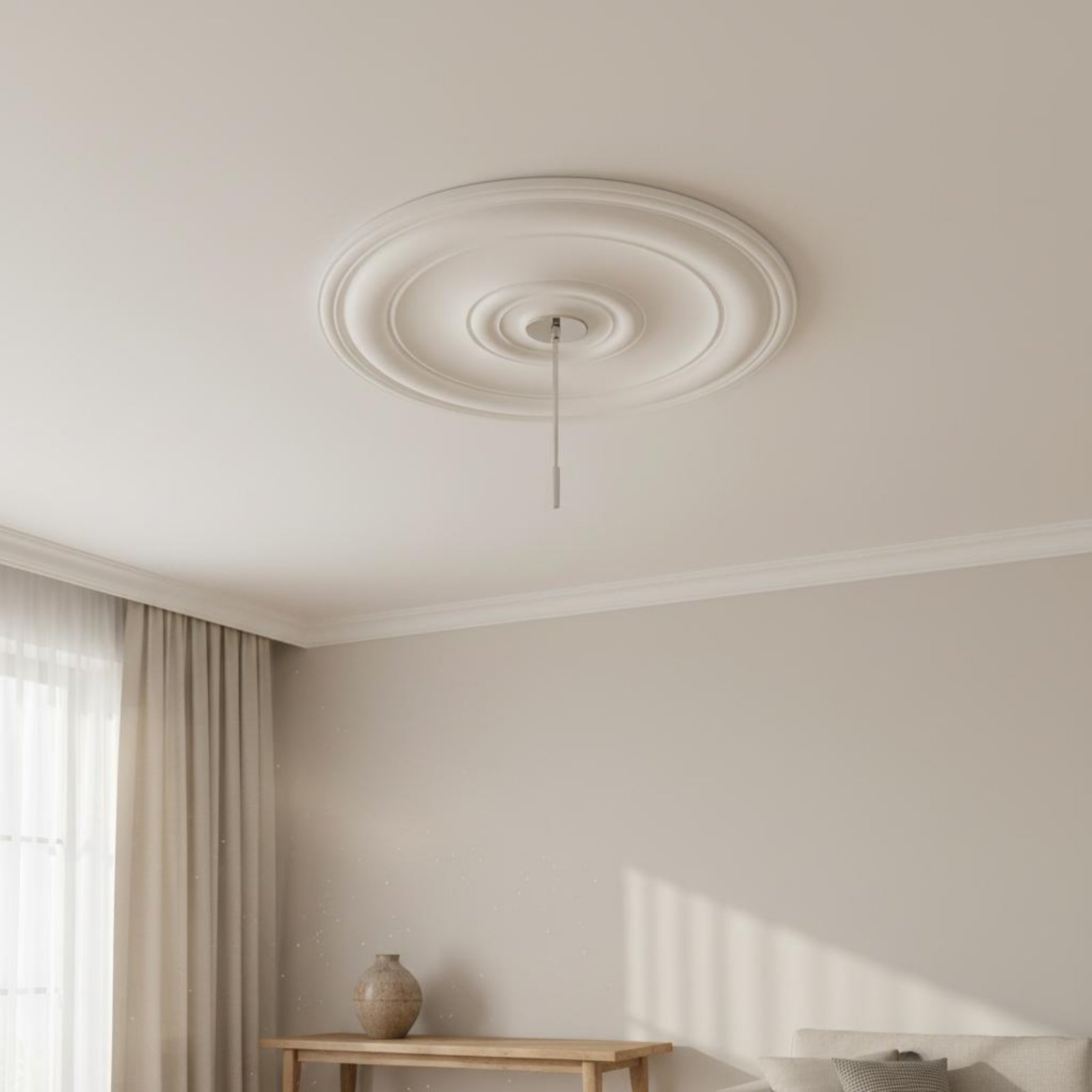 Round Ceiling Medallion Europe - Lighting Decoration recension och pris