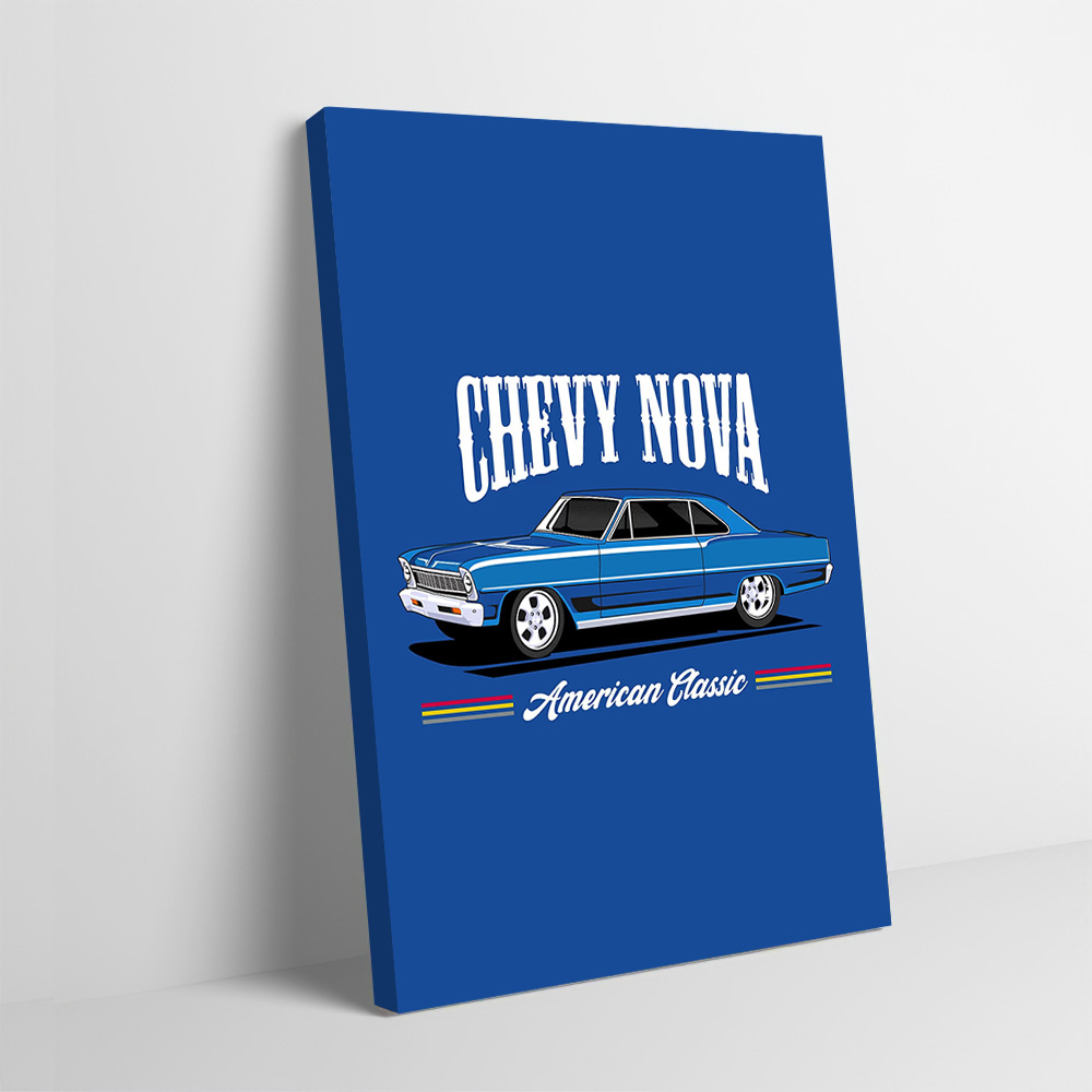 Chevy Nova Classic Cars Printi - Nova Decor & Lighting Vase Glass Brun 26Cm recension och pris