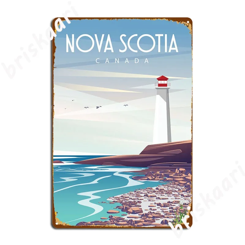 Nova Scotia Metal Sign Designi - Nova Decor & Lighting Vase Glass Brun 26Cm recension och pris