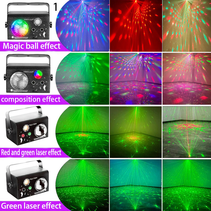 10W Party Lights Dj Stage Lase - Lighting Effect Home Decor recension och pris