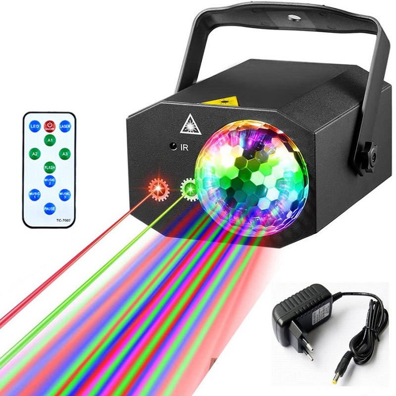 Party Lights Dj Disco Ball Lig - Lighting Effect Home Decor recension och pris