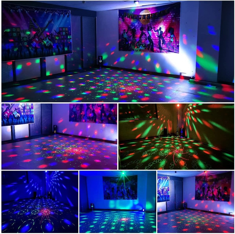 Party Lights Dj Disco Ball Lig - Lighting Effect Home Decor recension och pris