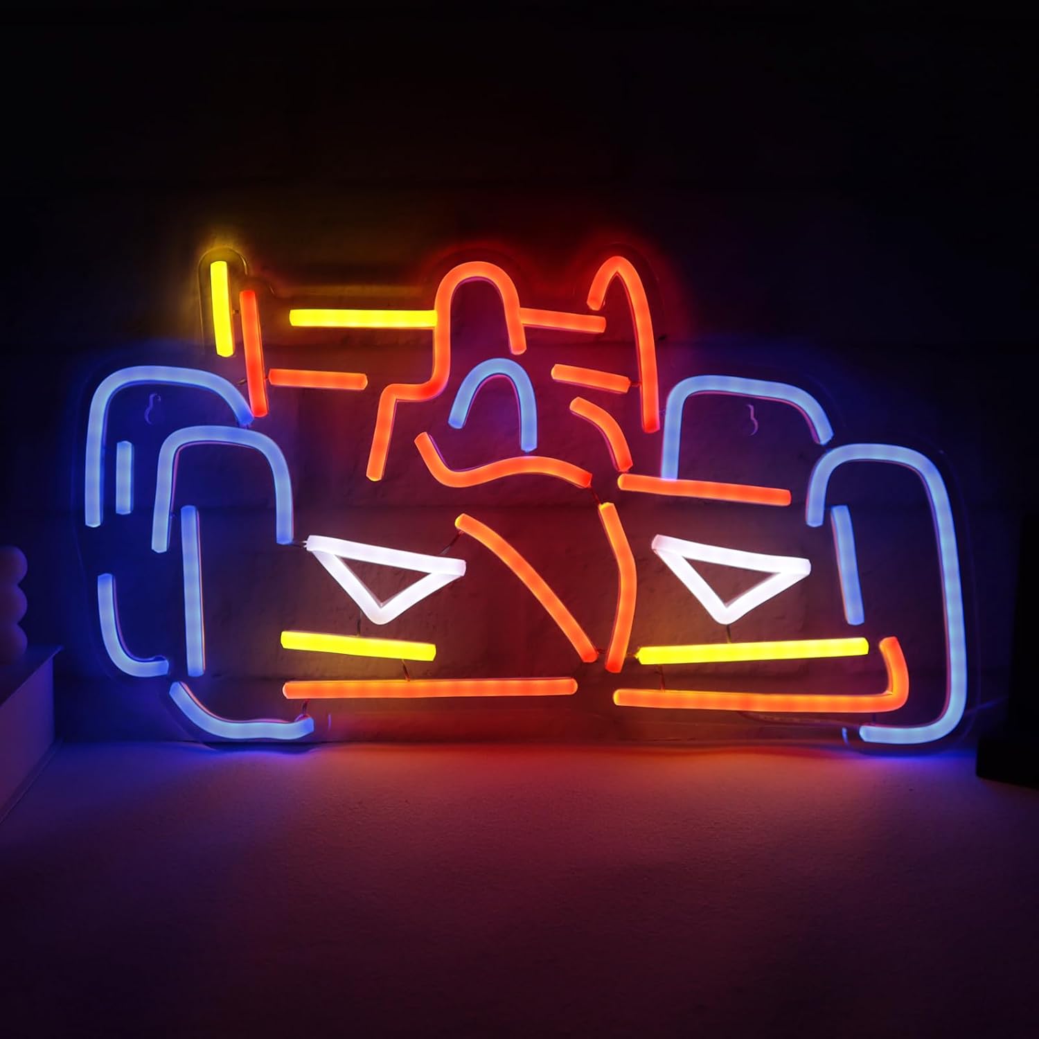 Formula Cars Neon Signs Go Kar - Decor Kart Lighting recension och pris