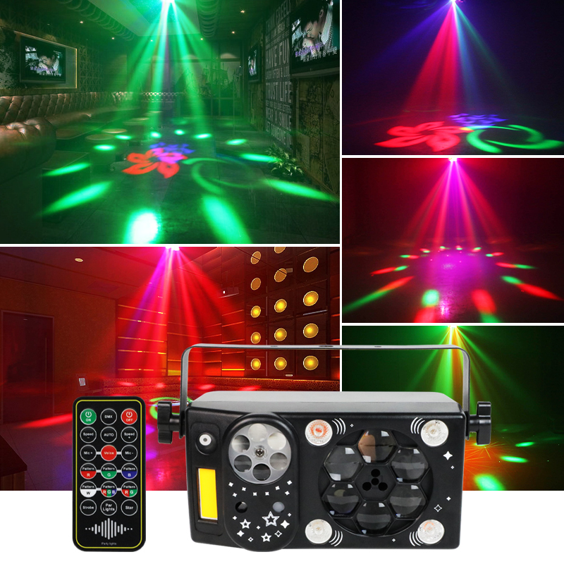 HCWE LED 7 In 1 Magic Ball Par - Lighting Effect Home Decor recension och pris