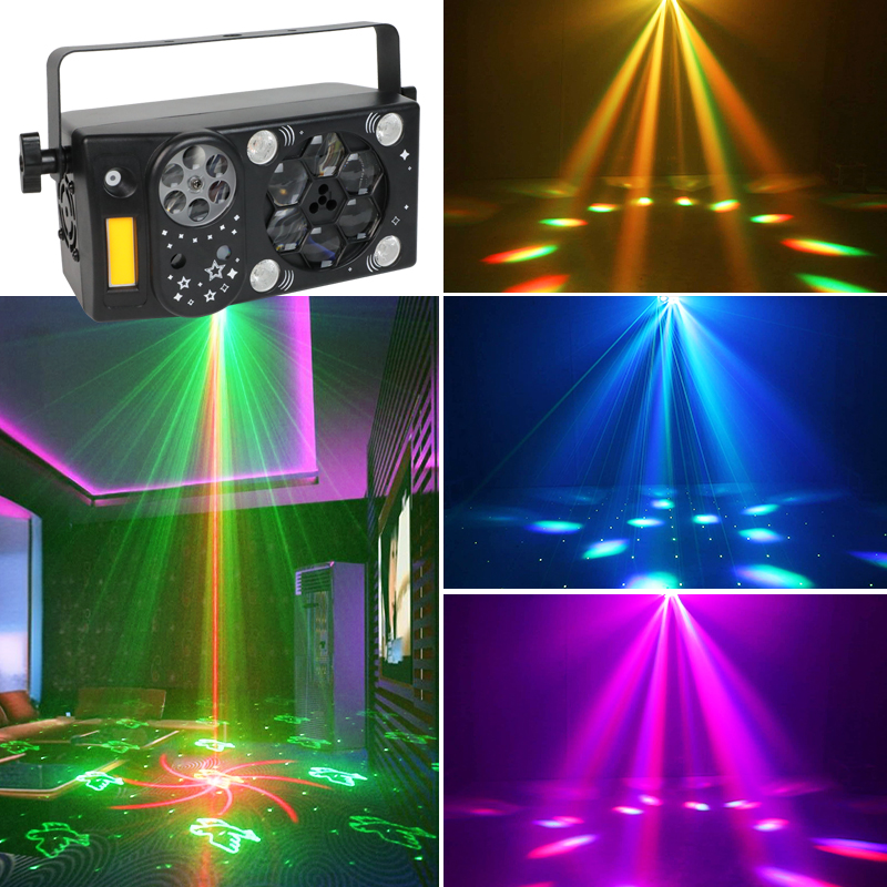 HCWE LED 7 In 1 Magic Ball Par - Lighting Effect Home Decor recension och pris