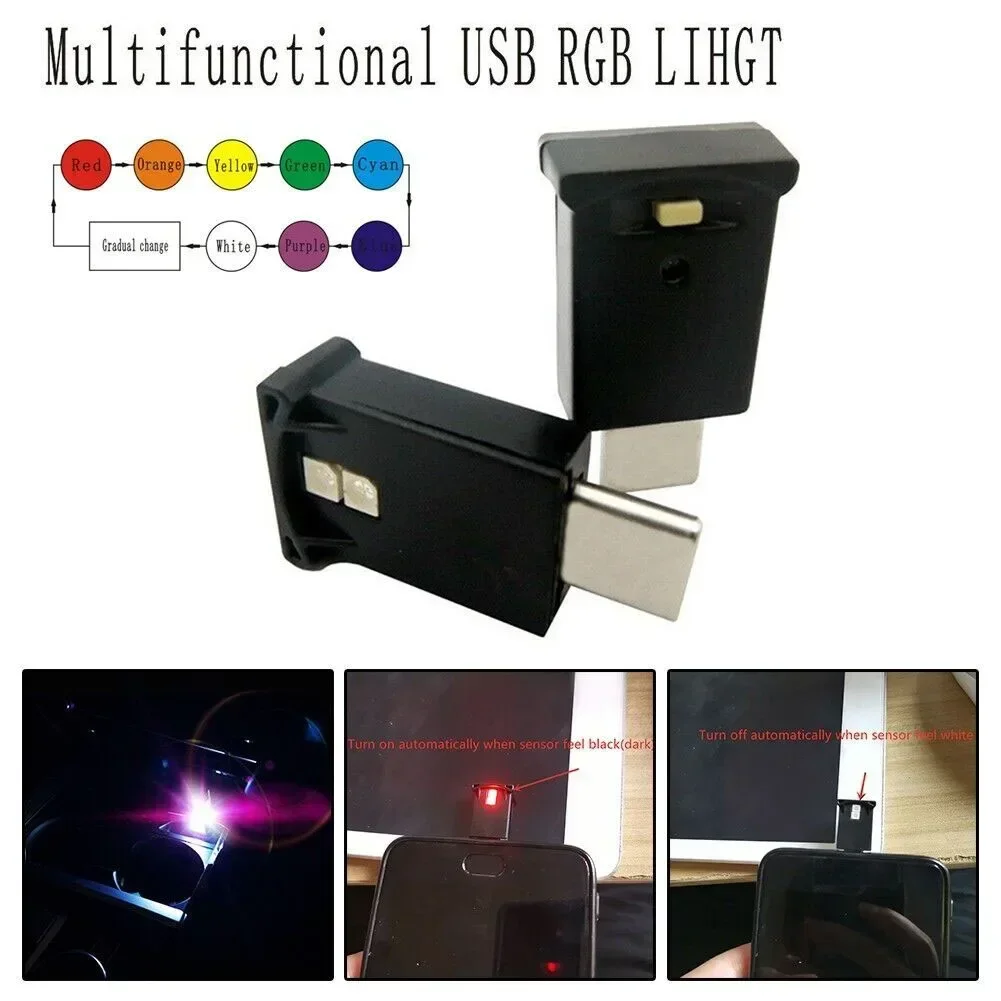 Mini USB-C Type-C LED Night Li - Lighting Decor Inc recension och pris