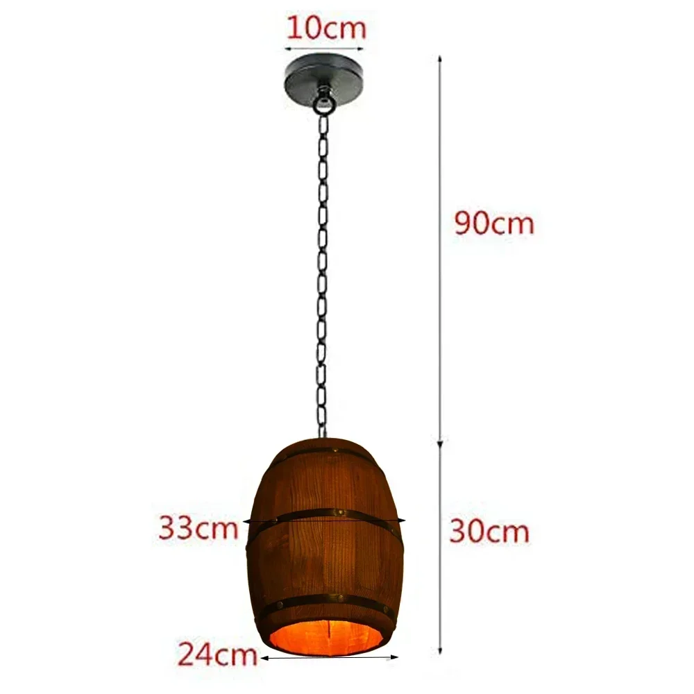 Rustic Lamp Vintage Chandelier - Lighting Decor For Living Room recension och pris